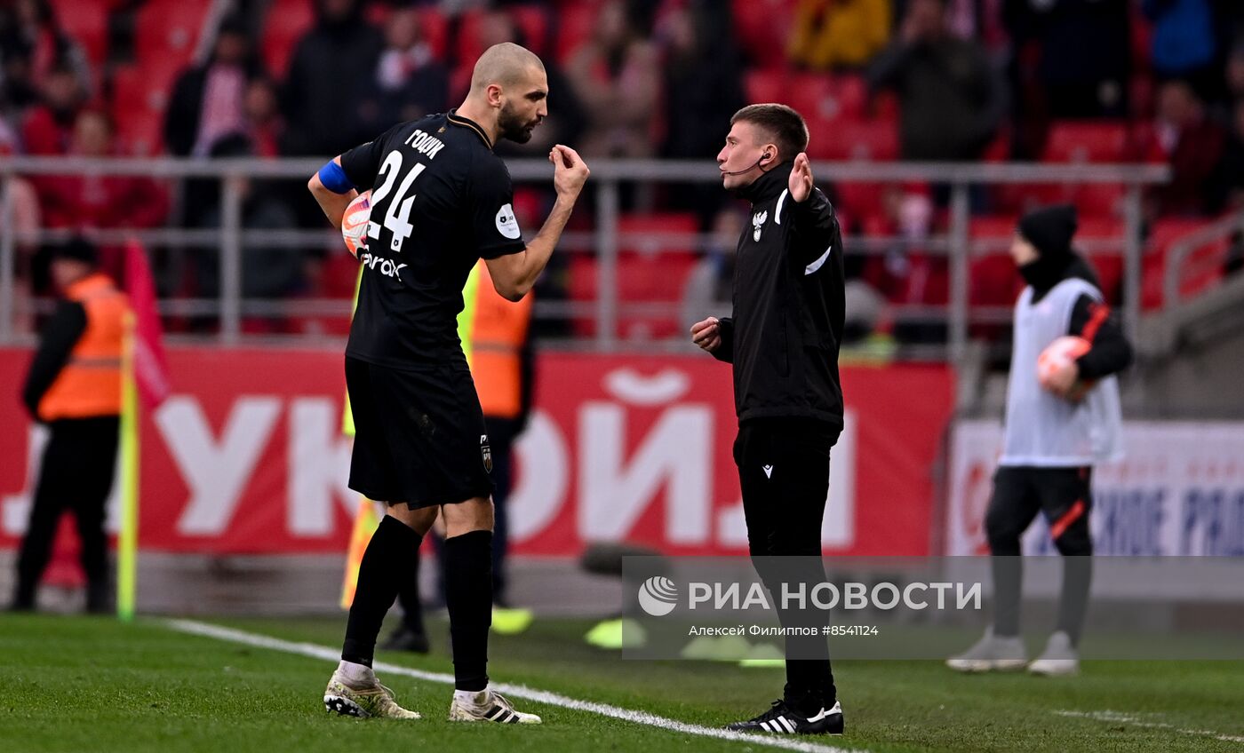 Футбол. РПЛ. Матч "Спартак" - "Пари НН"