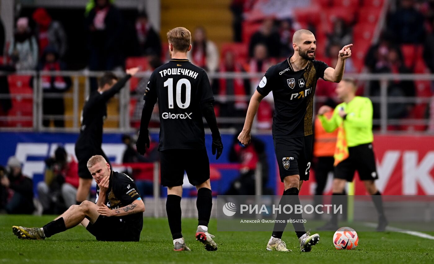 Футбол. РПЛ. Матч "Спартак" - "Пари НН"