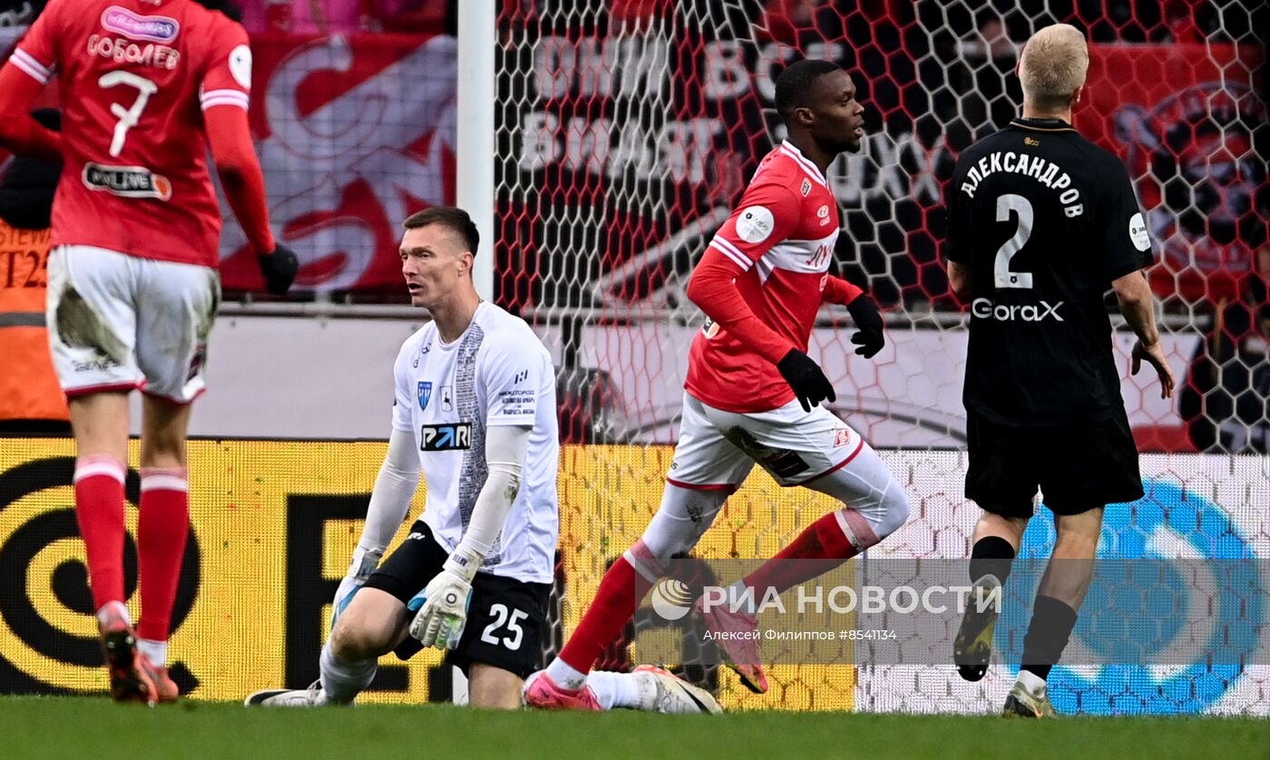 Футбол. РПЛ. Матч "Спартак" - "Пари НН"