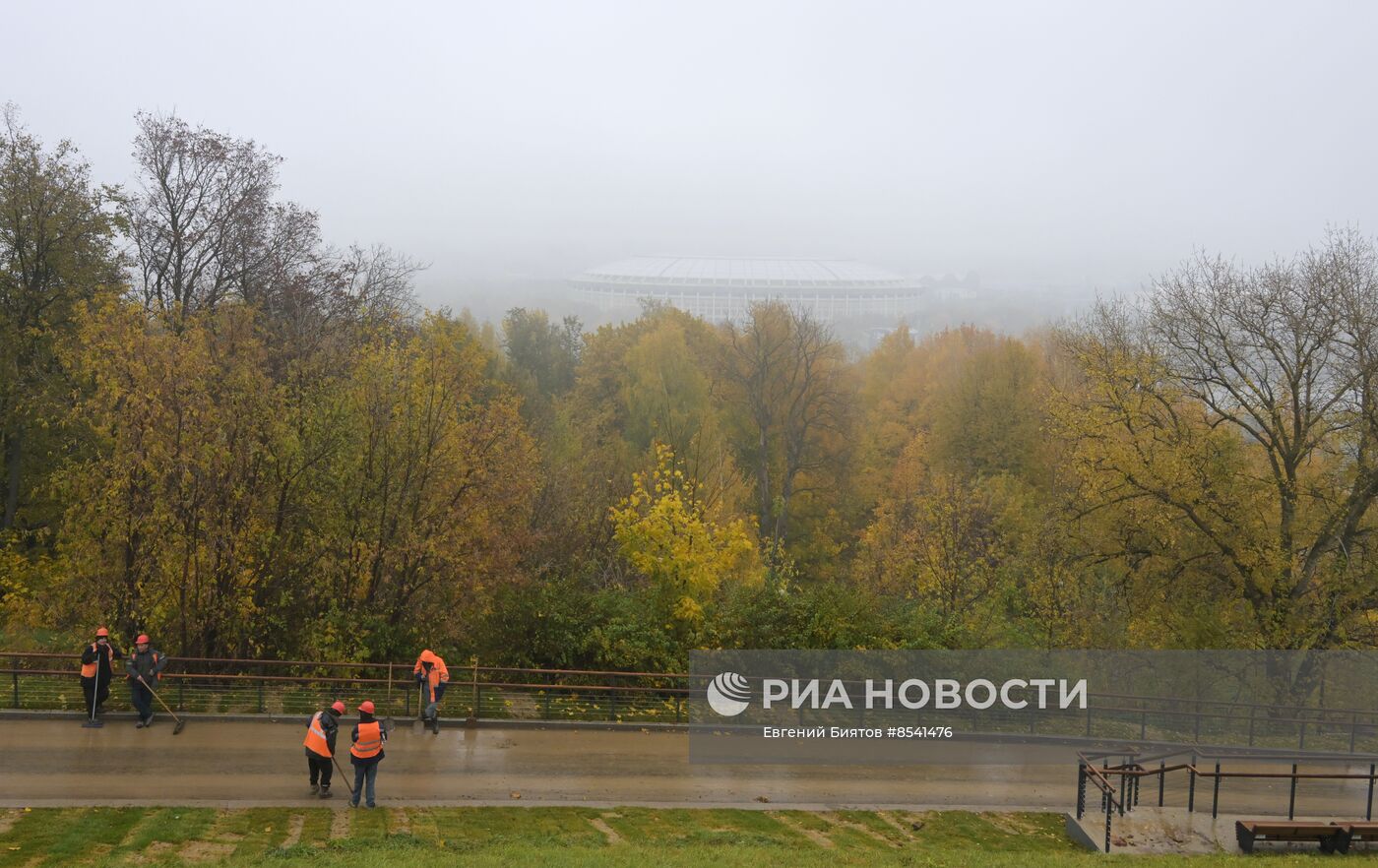 Туман в Москве