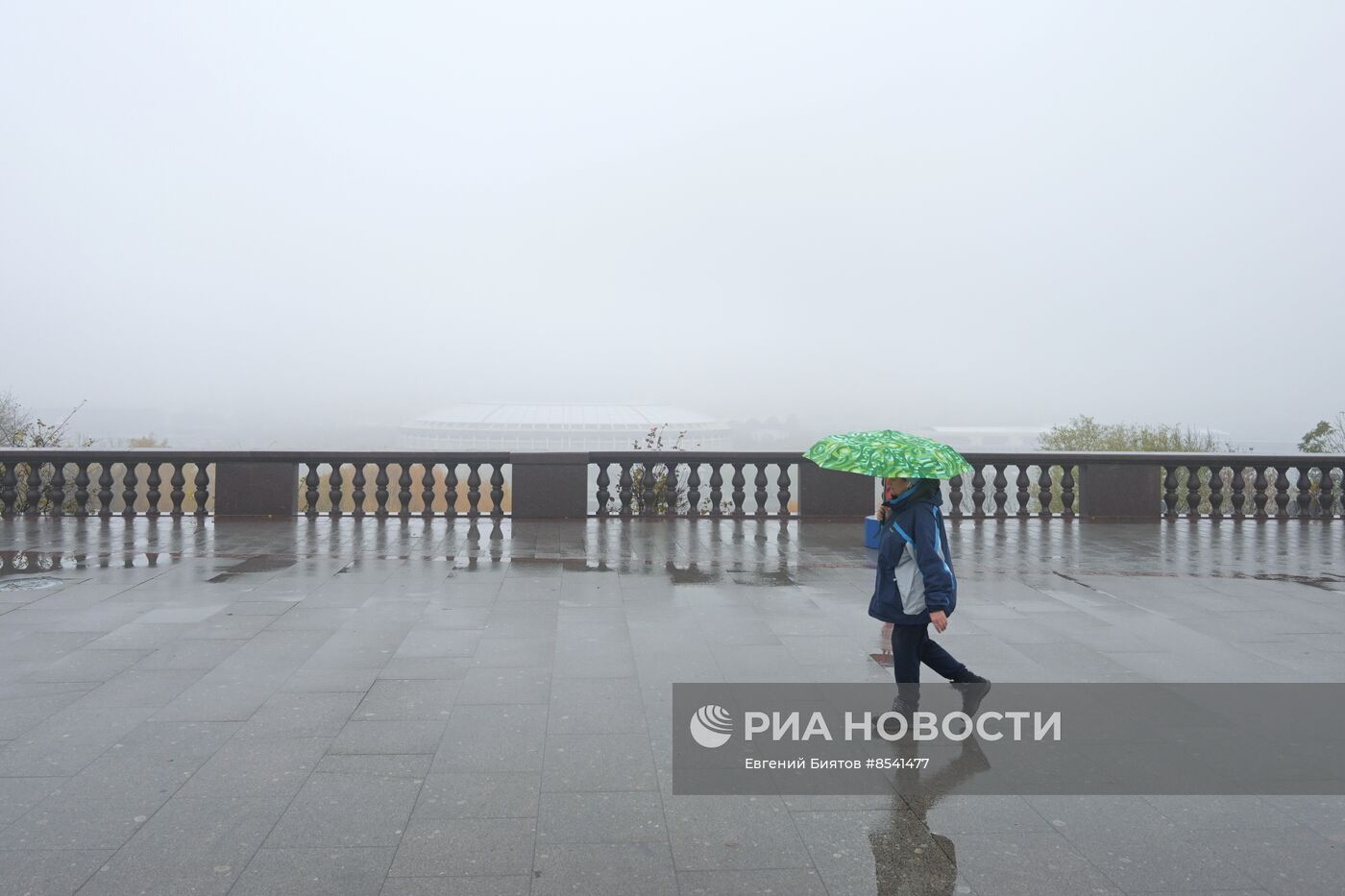 Туман в Москве