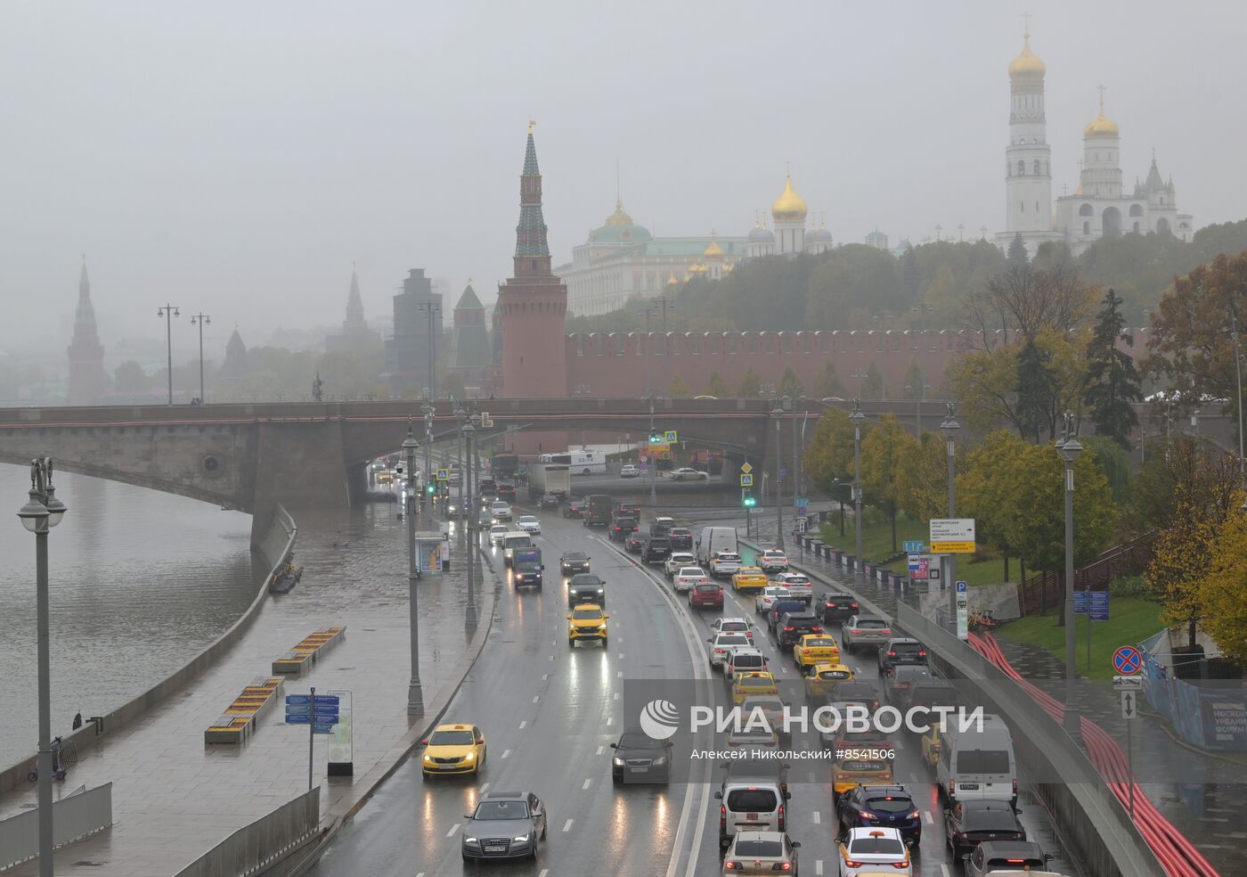 Туман в Москве