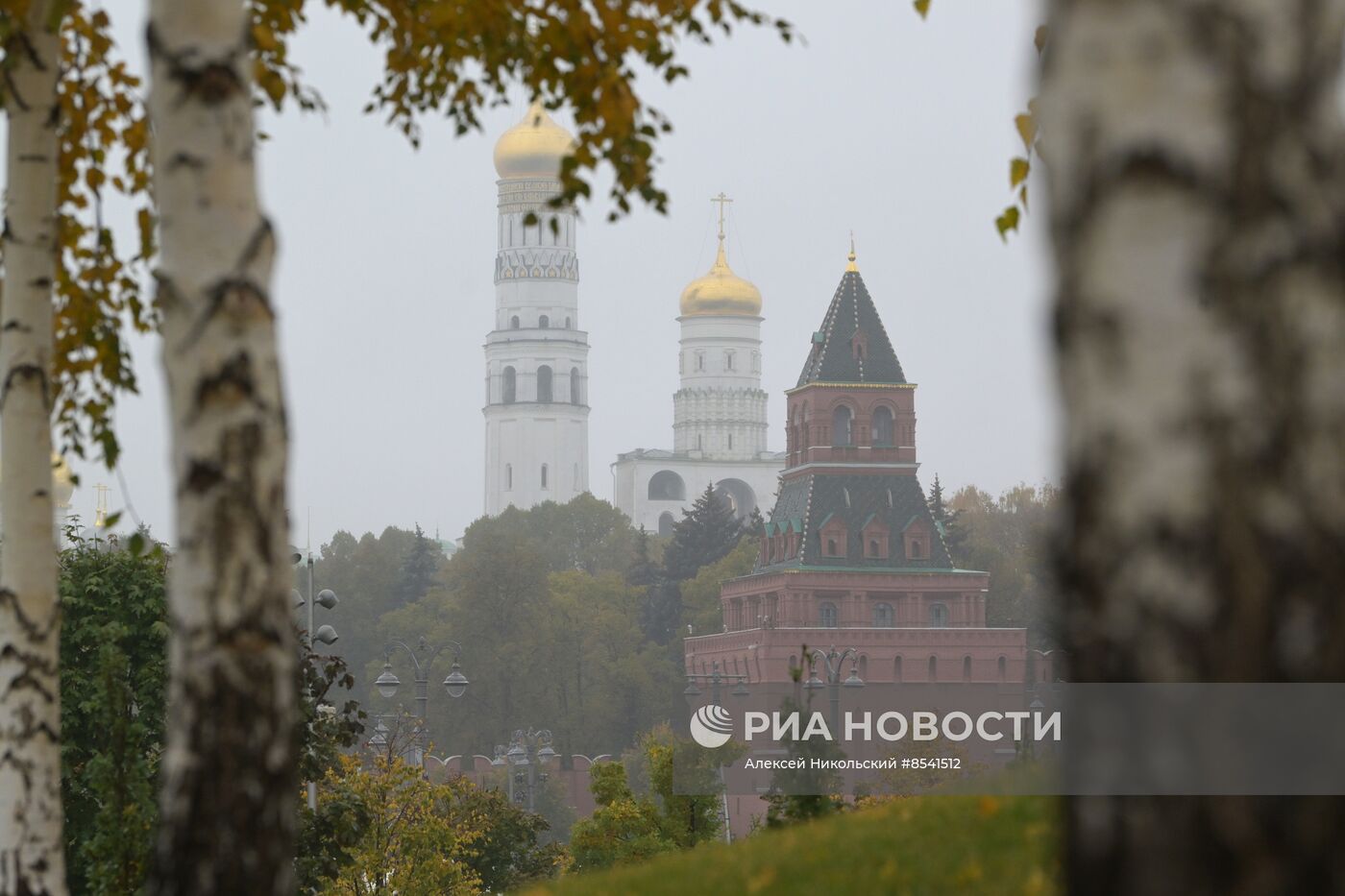 Туман в Москве