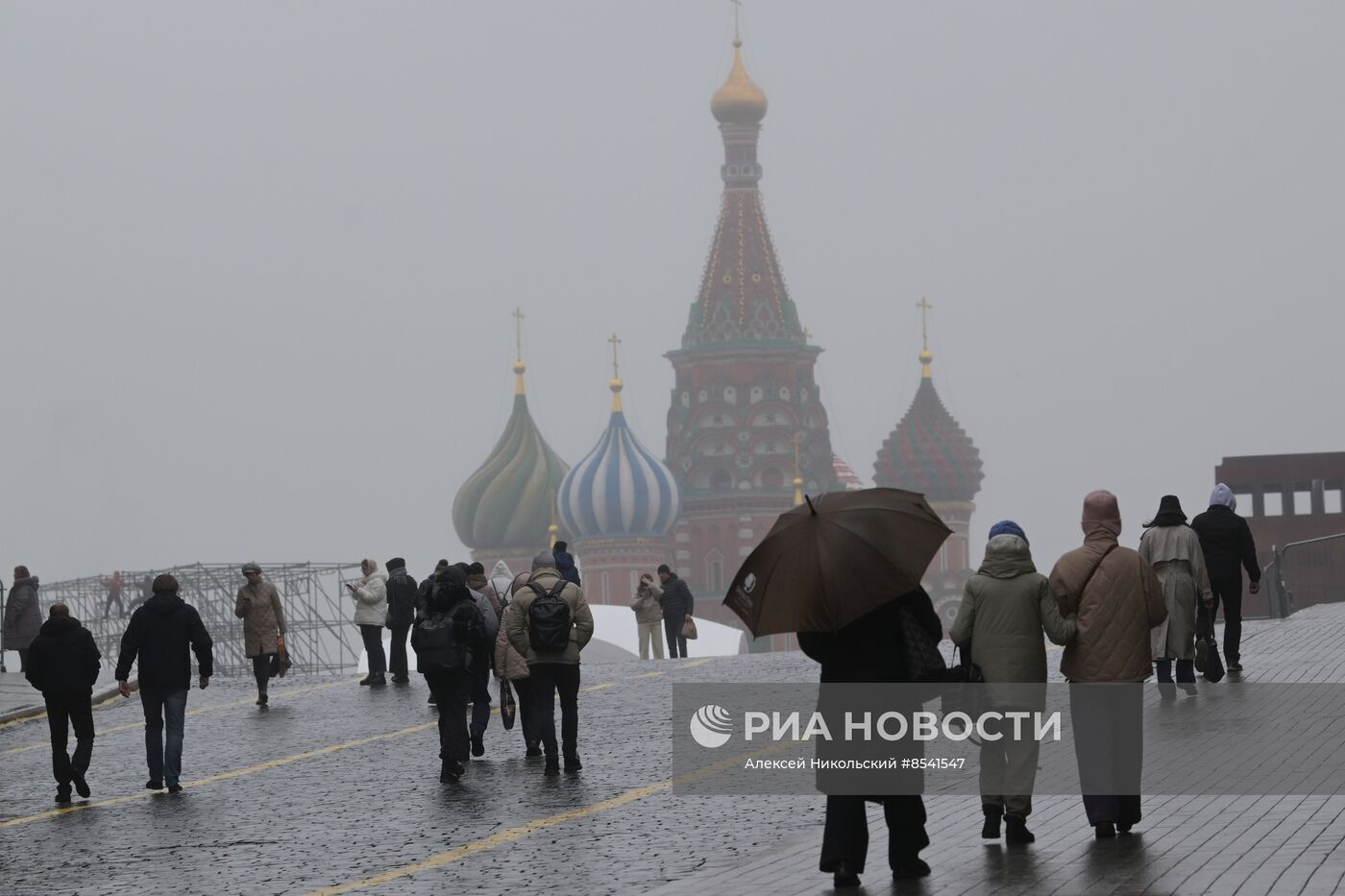 Туман в Москве