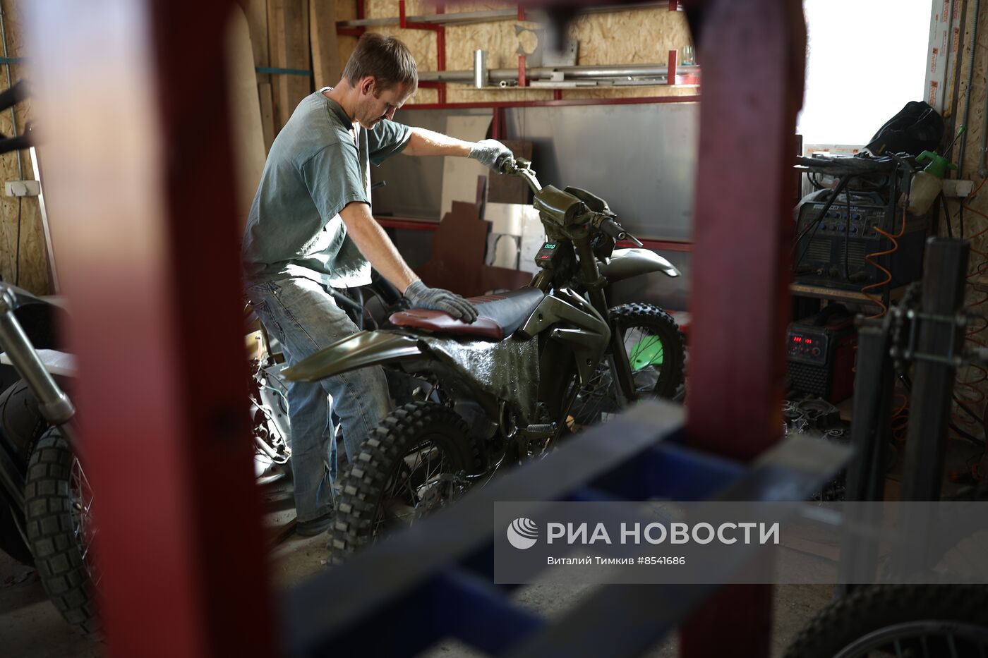 Производство электромотоциклов для СВО в Краснодаре