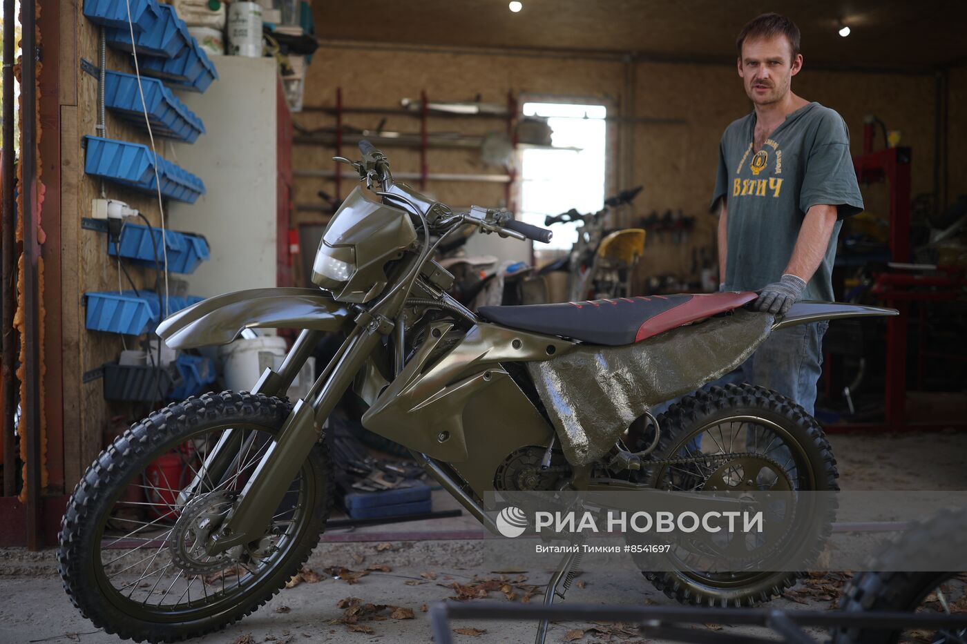 Производство электромотоциклов для СВО в Краснодаре