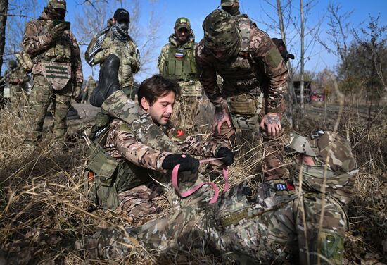 Школа БПЛА спецназа "Ахмат" в зоне СВО