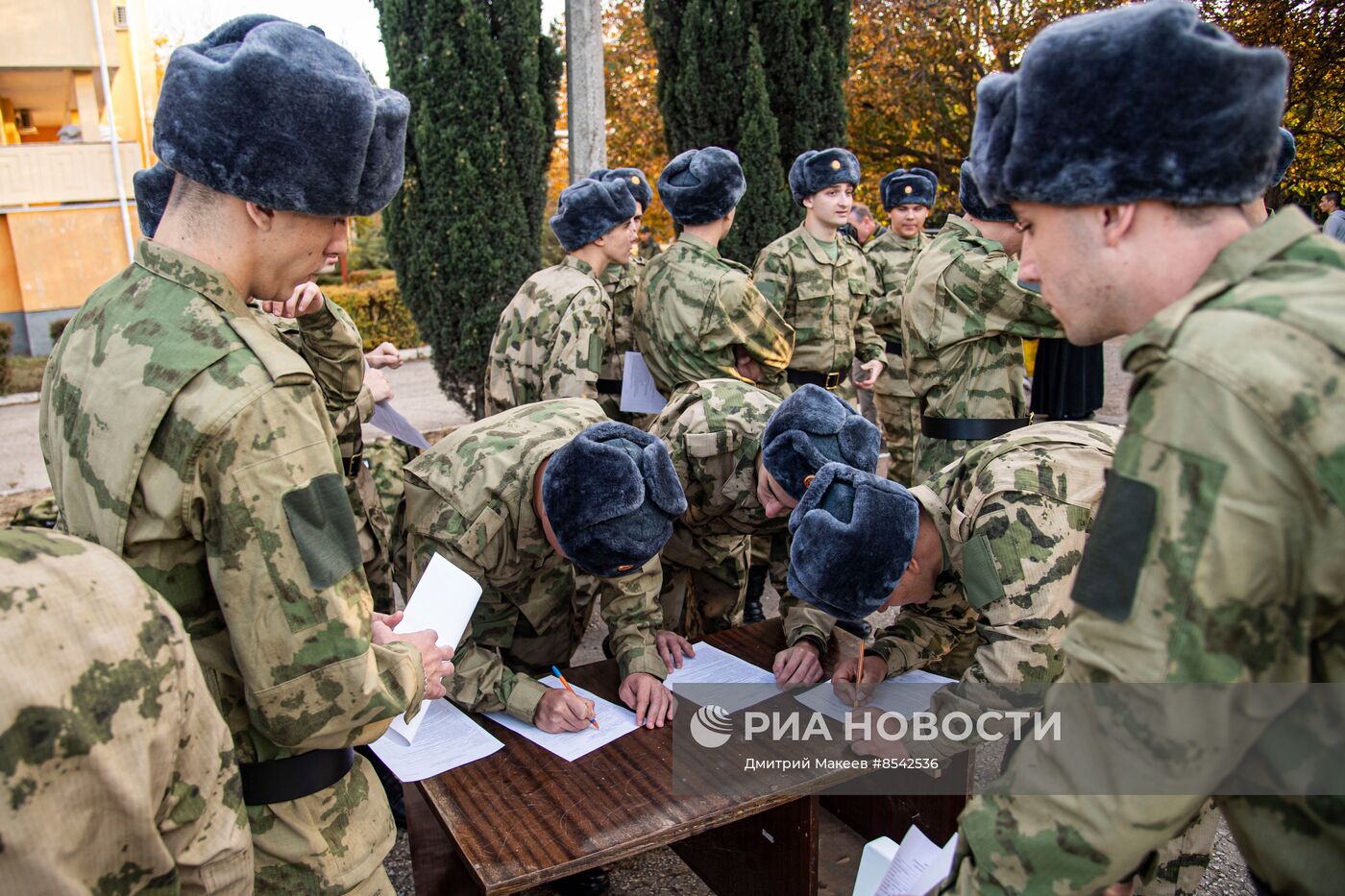 Осенний призыв в Крыму