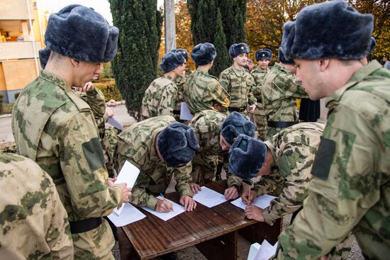 Осенний призыв в Крыму