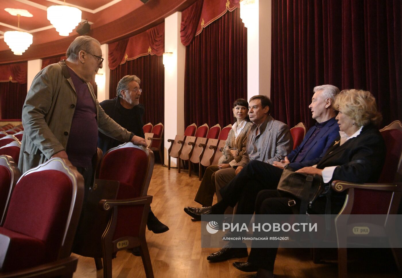 Открытие Московского театра эстрады после реставрации