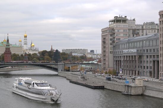 Открытие Московского театра эстрады после реставрации