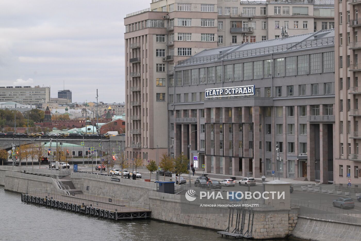 Открытие Московского театра эстрады после реставрации