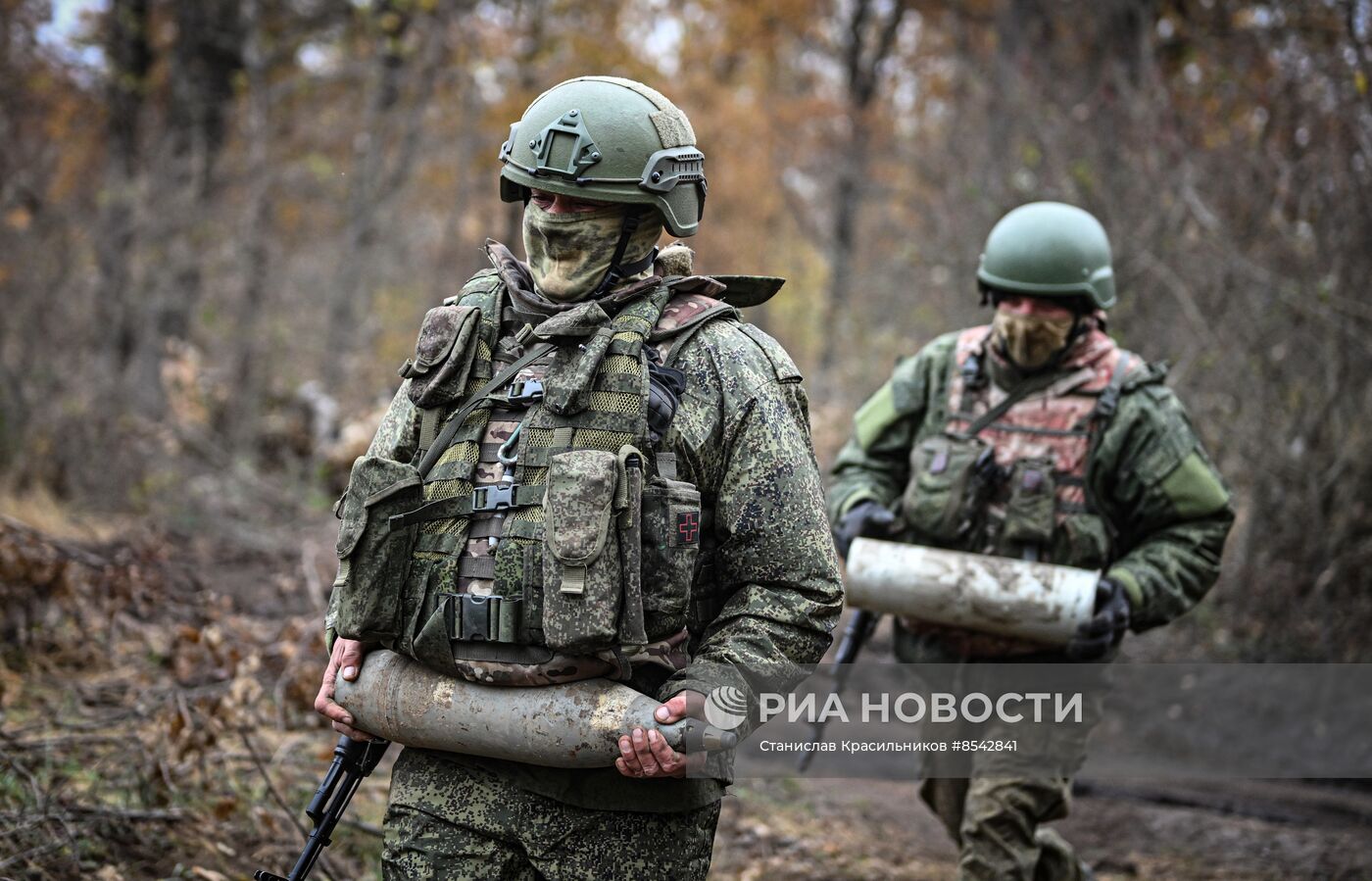 Гаубичный дивизион ЦВО на Краснолиманском направлении спецоперации