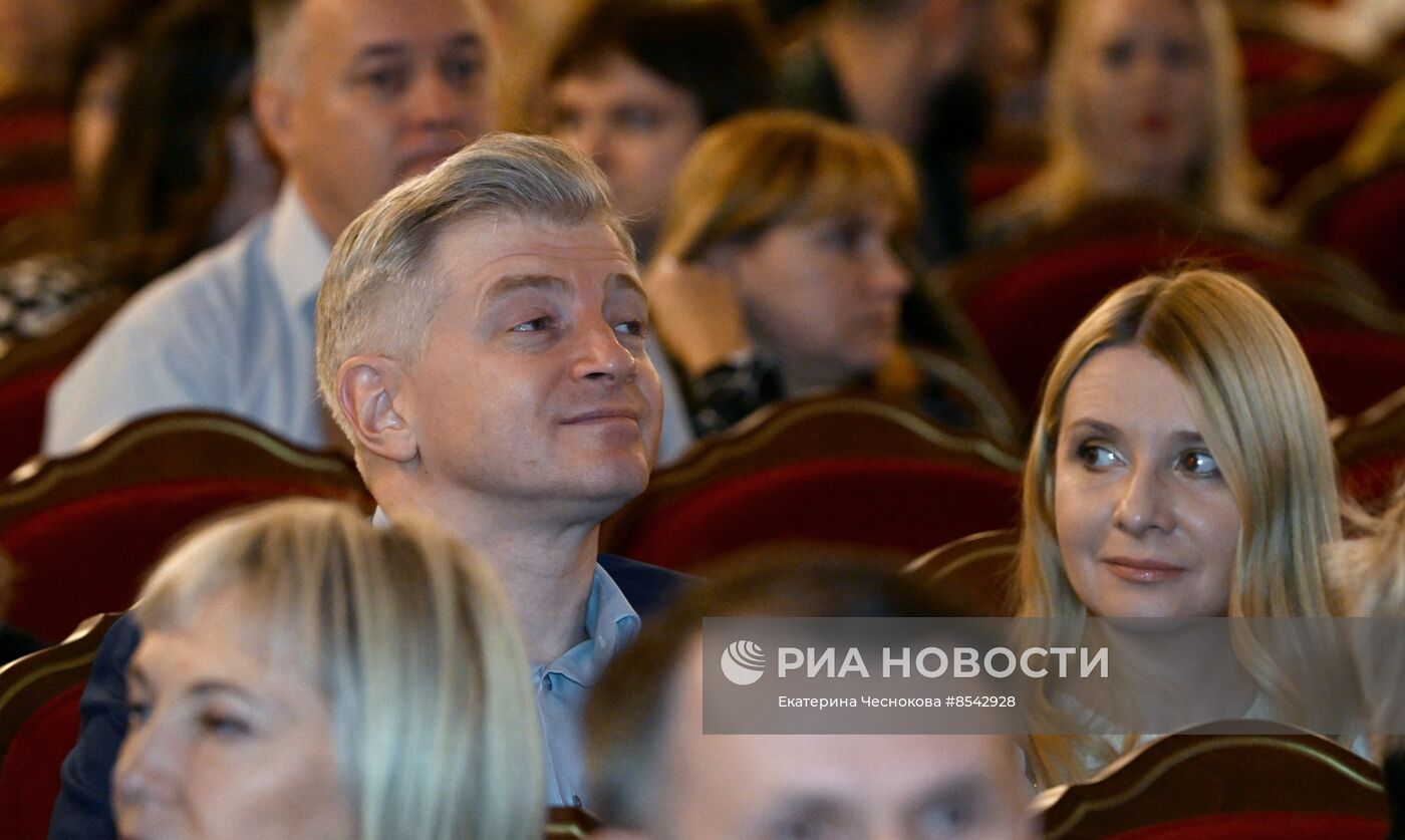 Открытие Московского театра эстрады после реставрации