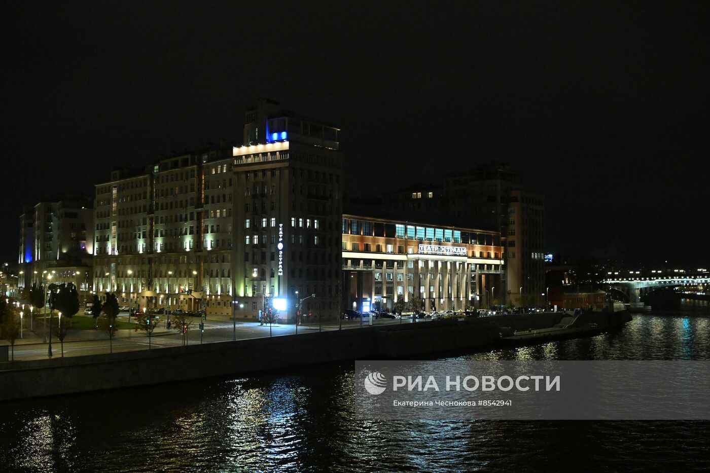 Открытие Московского театра эстрады после реставрации