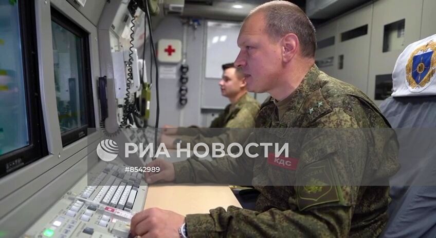 Тренировка стратегических сил ядерного сдерживания под руководством президента РФ