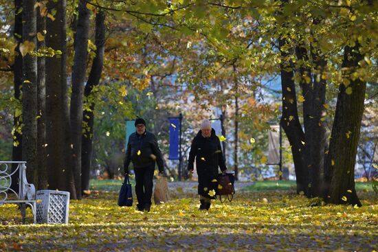 Осень в Санкт-Петербурге