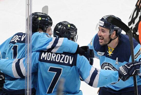 Хоккей. КХЛ. Матч "Сибирь" - "Спартак"