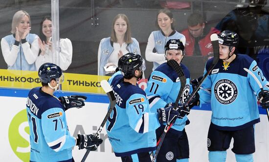 Хоккей. КХЛ. Матч "Сибирь" - "Спартак"