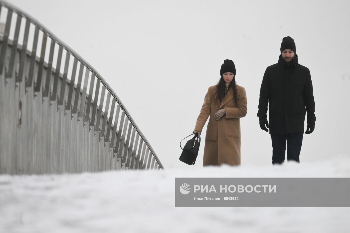 Снег в Москве