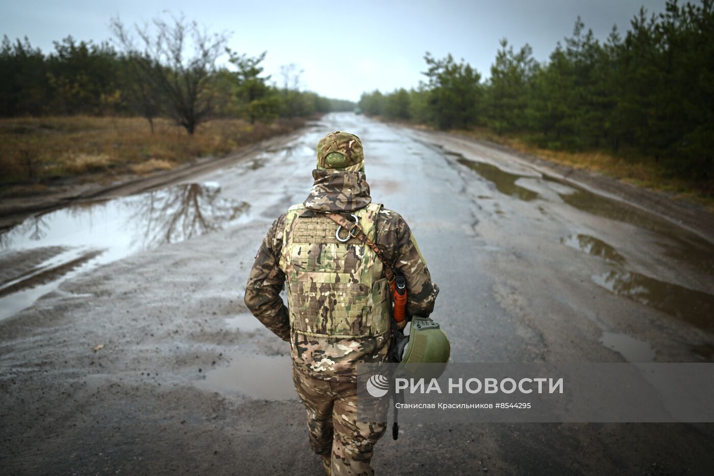 Боевая работа реактивной артиллерийской батареи ЦВО на Краснолиманском направлении