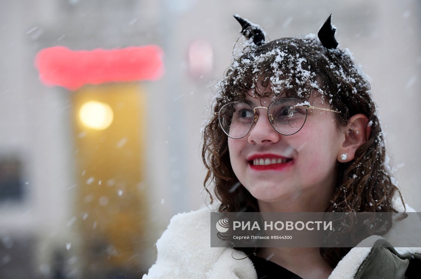 Снег в Москве