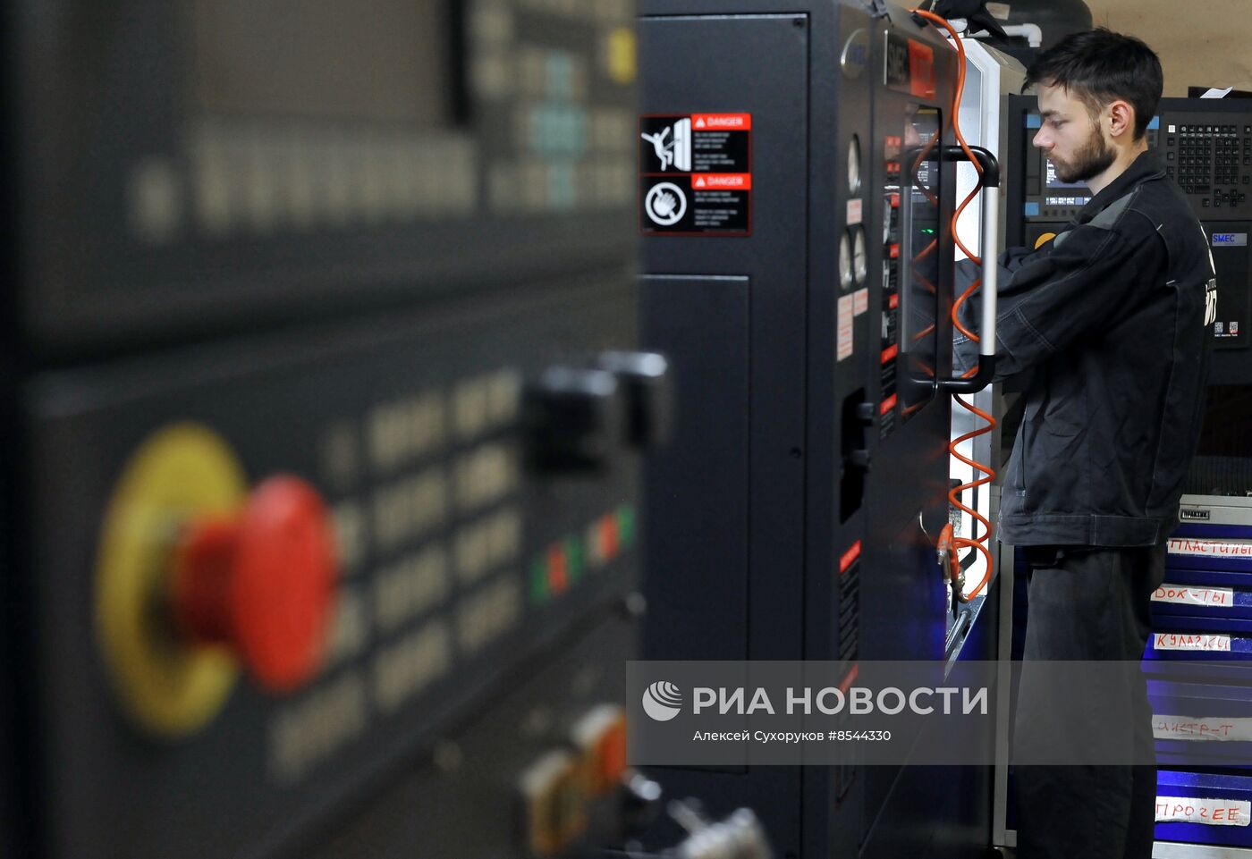 Металлообработка на заводе "Титан" в Тамбове