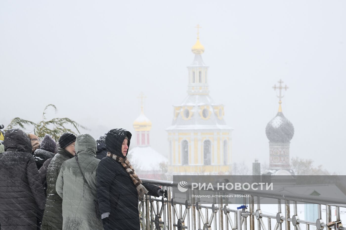 Снег в Москве