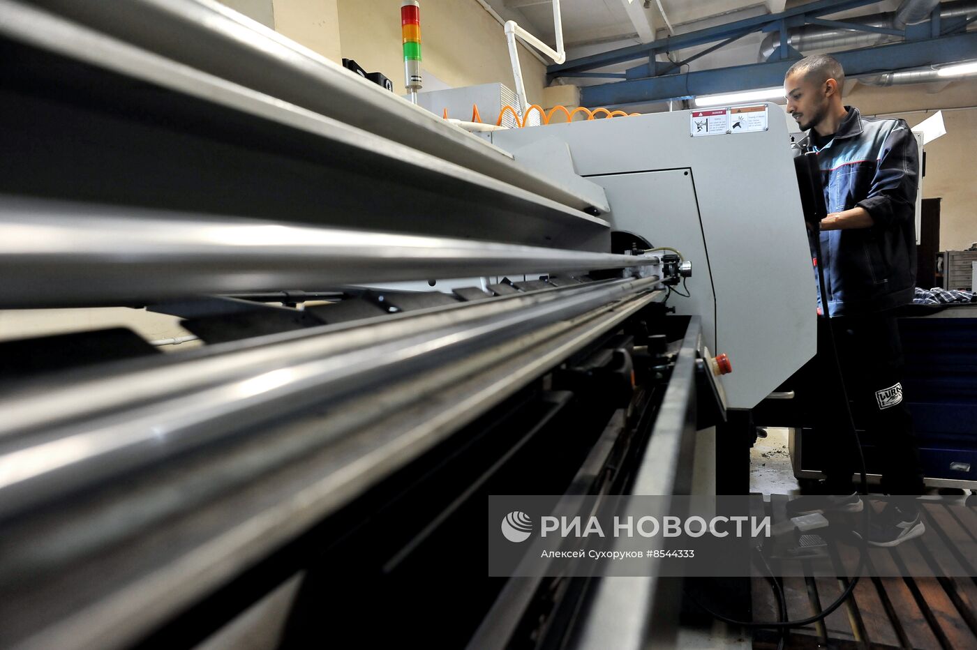 Металлообработка на заводе "Титан" в Тамбове