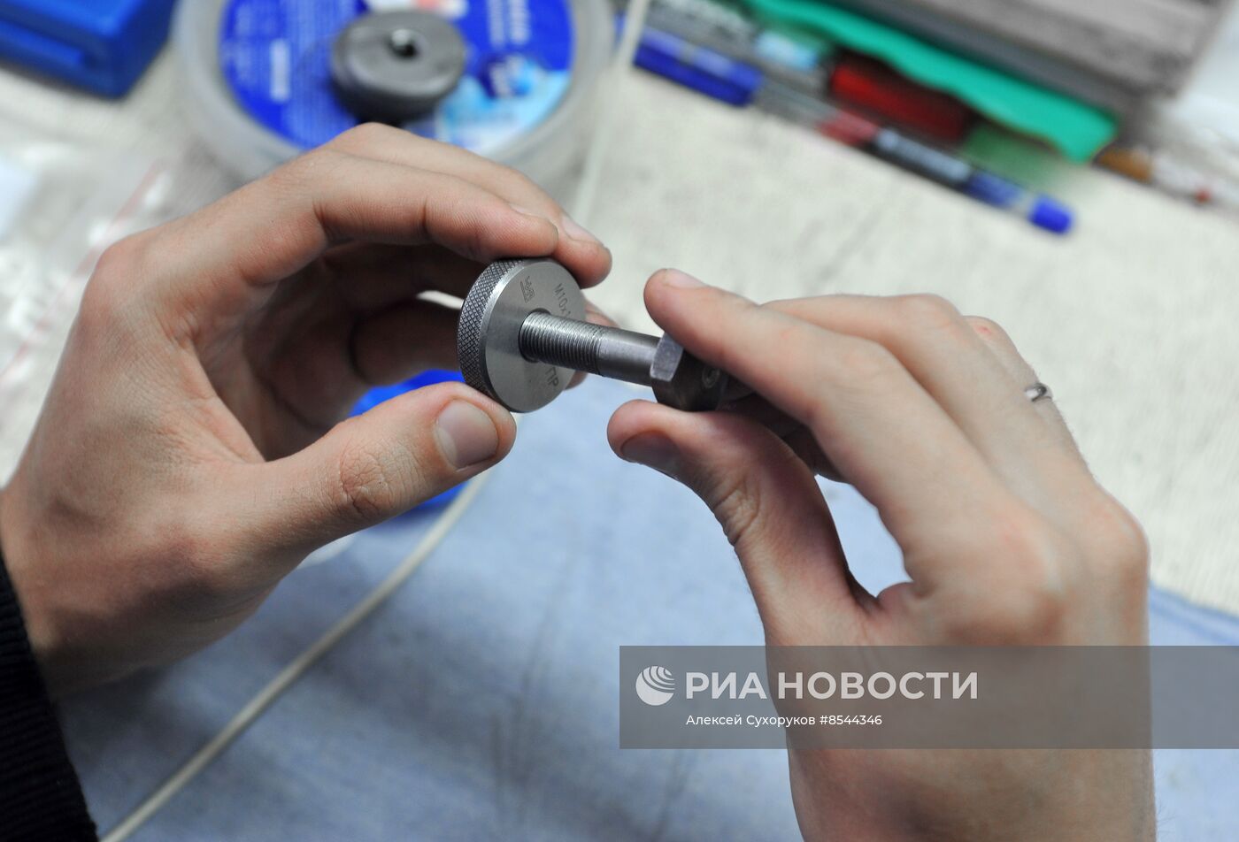 Металлообработка на заводе "Титан" в Тамбове