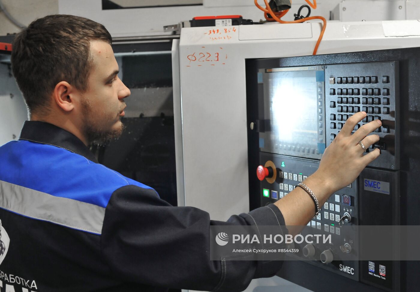 Металлообработка на заводе "Титан" в Тамбове