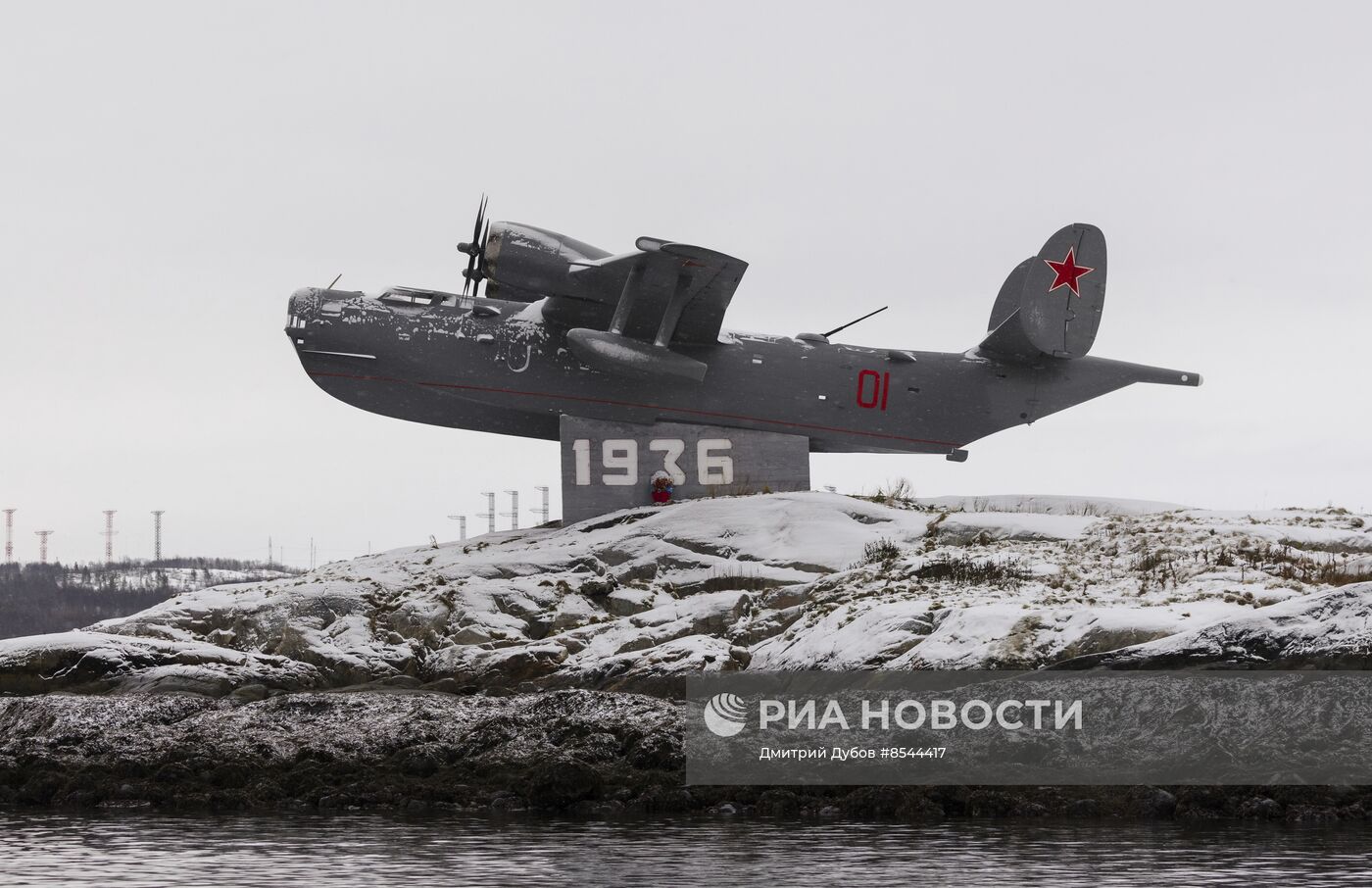 Кольский залив в Мурманской области