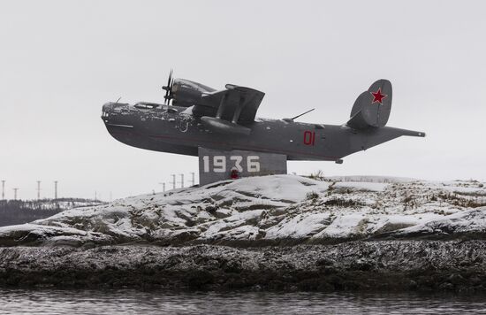 Кольский залив в Мурманской области