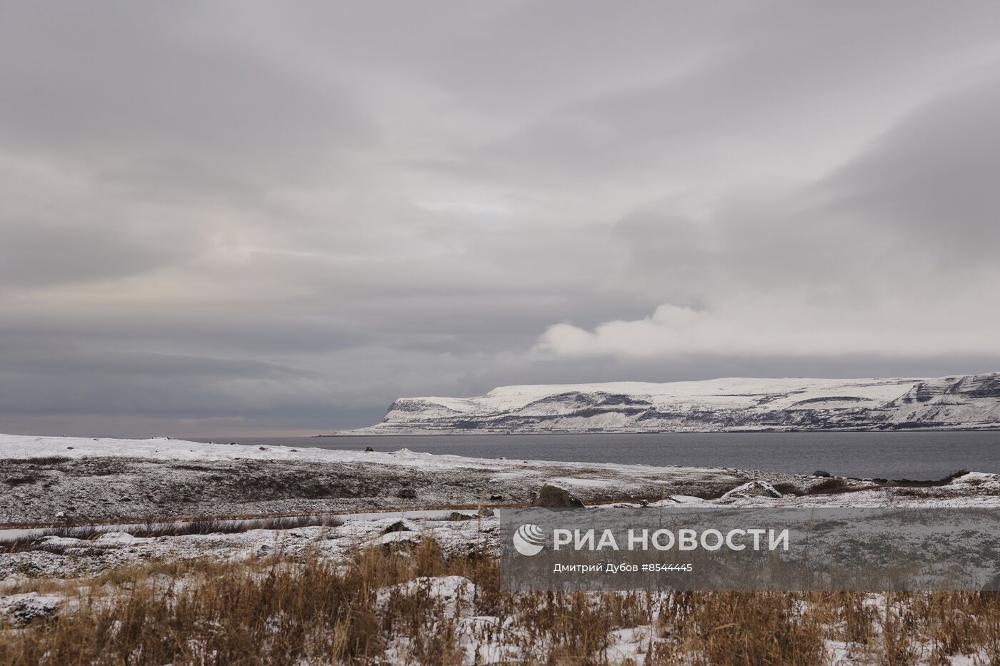 Кольский залив в Мурманской области