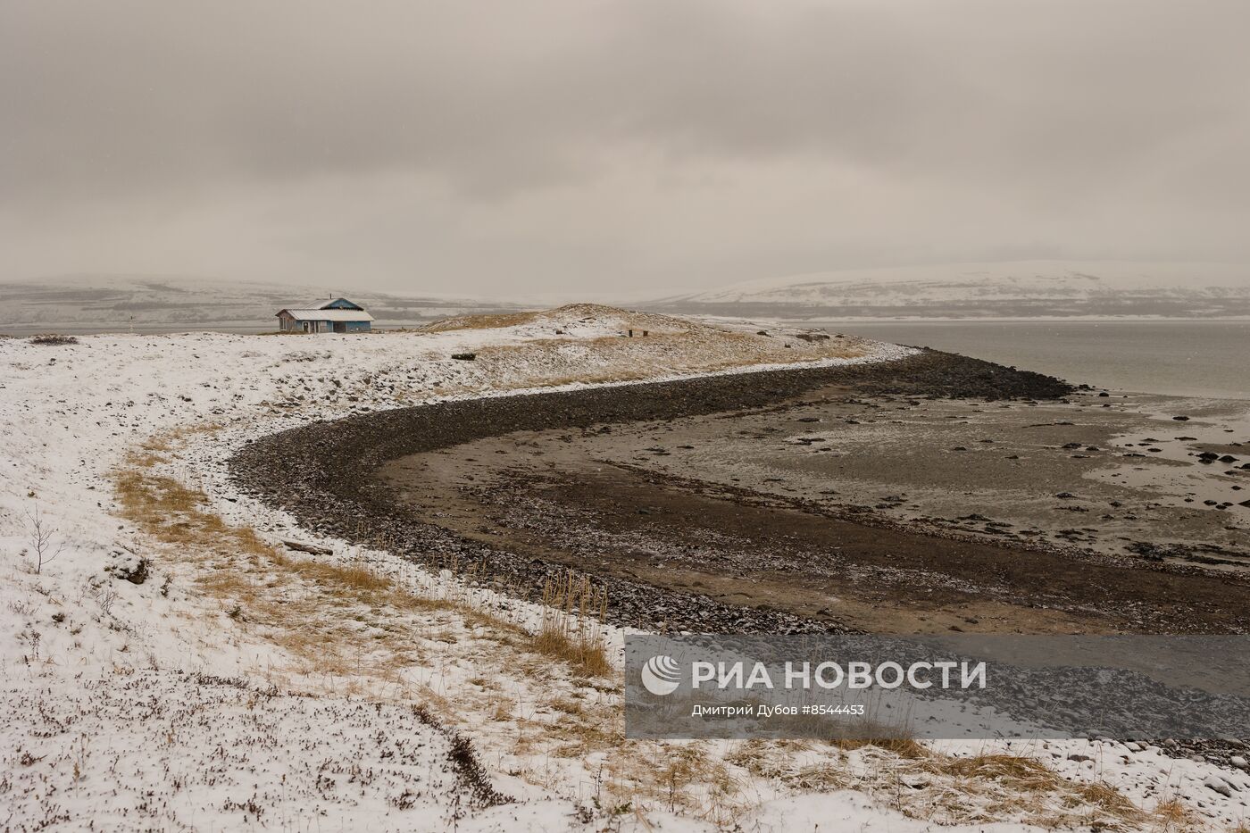 Кольский залив в Мурманской области