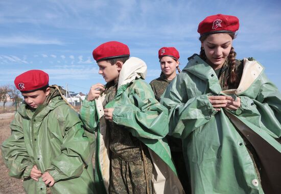 "Школа будущих командиров" для юнармейцев в Севастополе