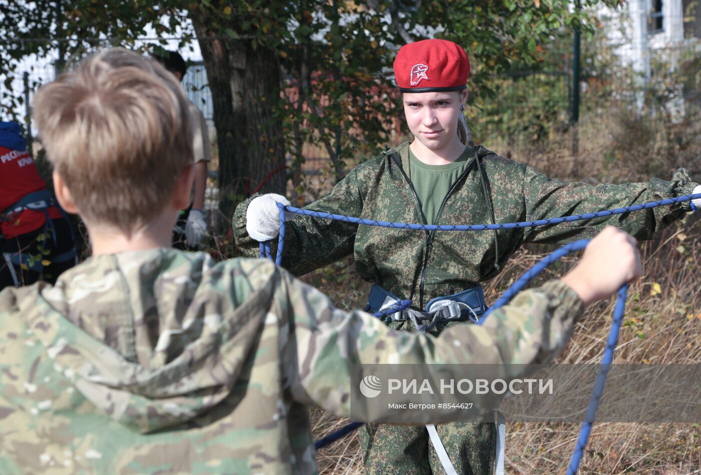 "Школа будущих командиров" для юнармейцев в Севастополе
