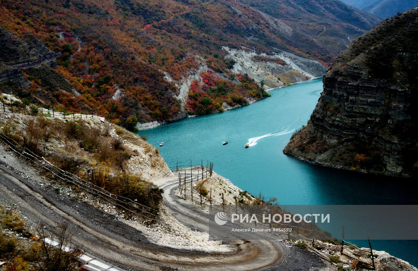 Сулакский каньон в Дагестане