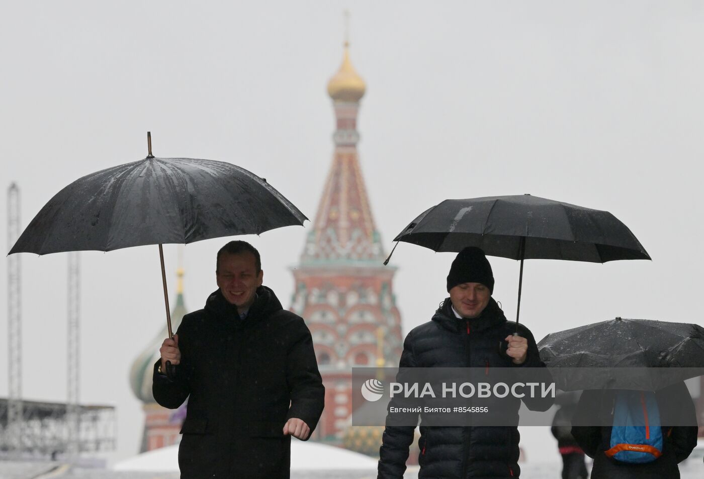 Дождливая погода в Москве