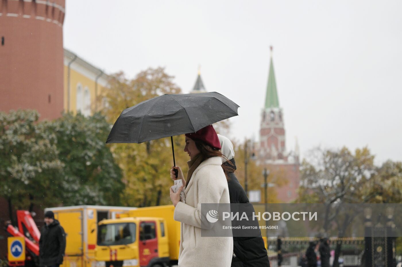 Дождливая погода в Москве