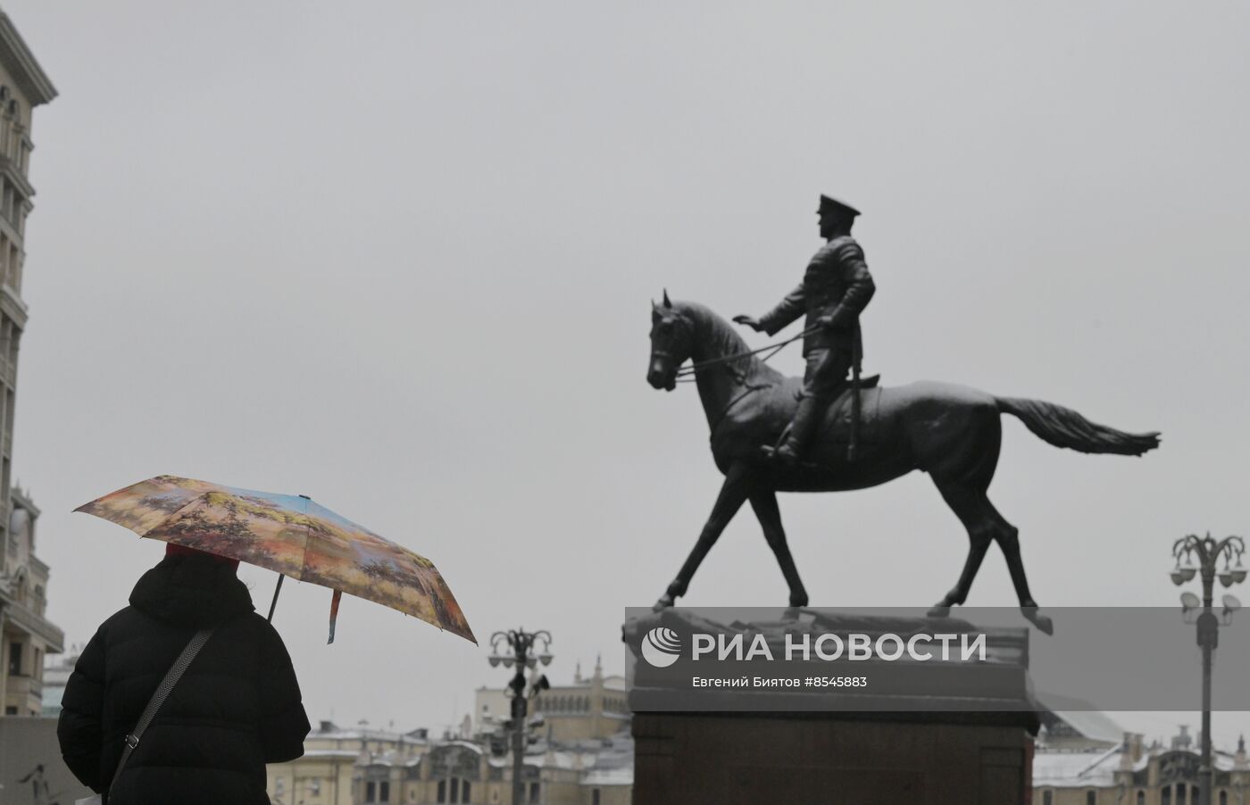 Дождливая погода в Москве