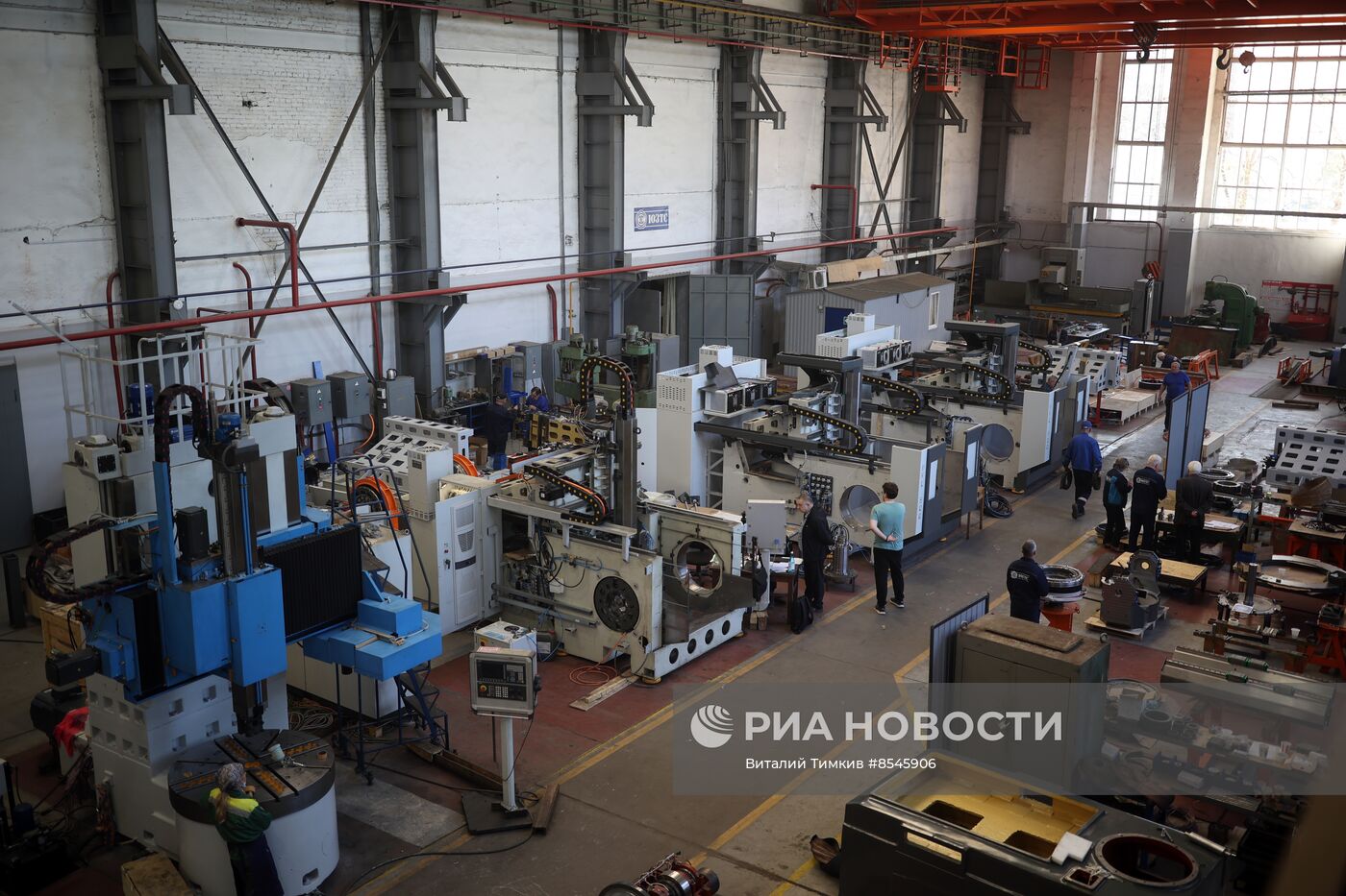 Работа станкостроительного завода в Краснодаре