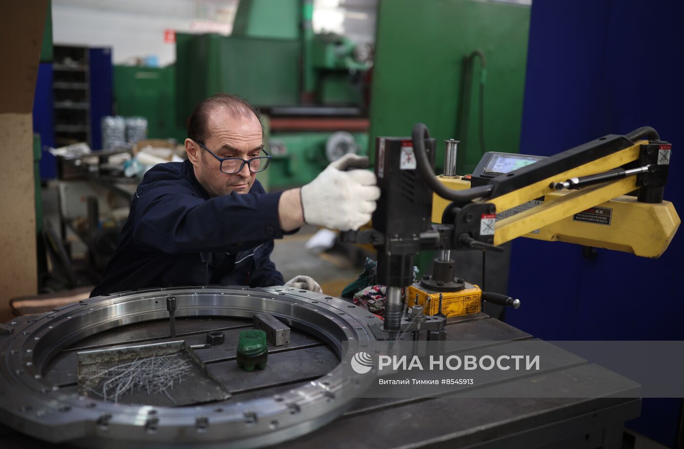 Работа станкостроительного завода в Краснодаре