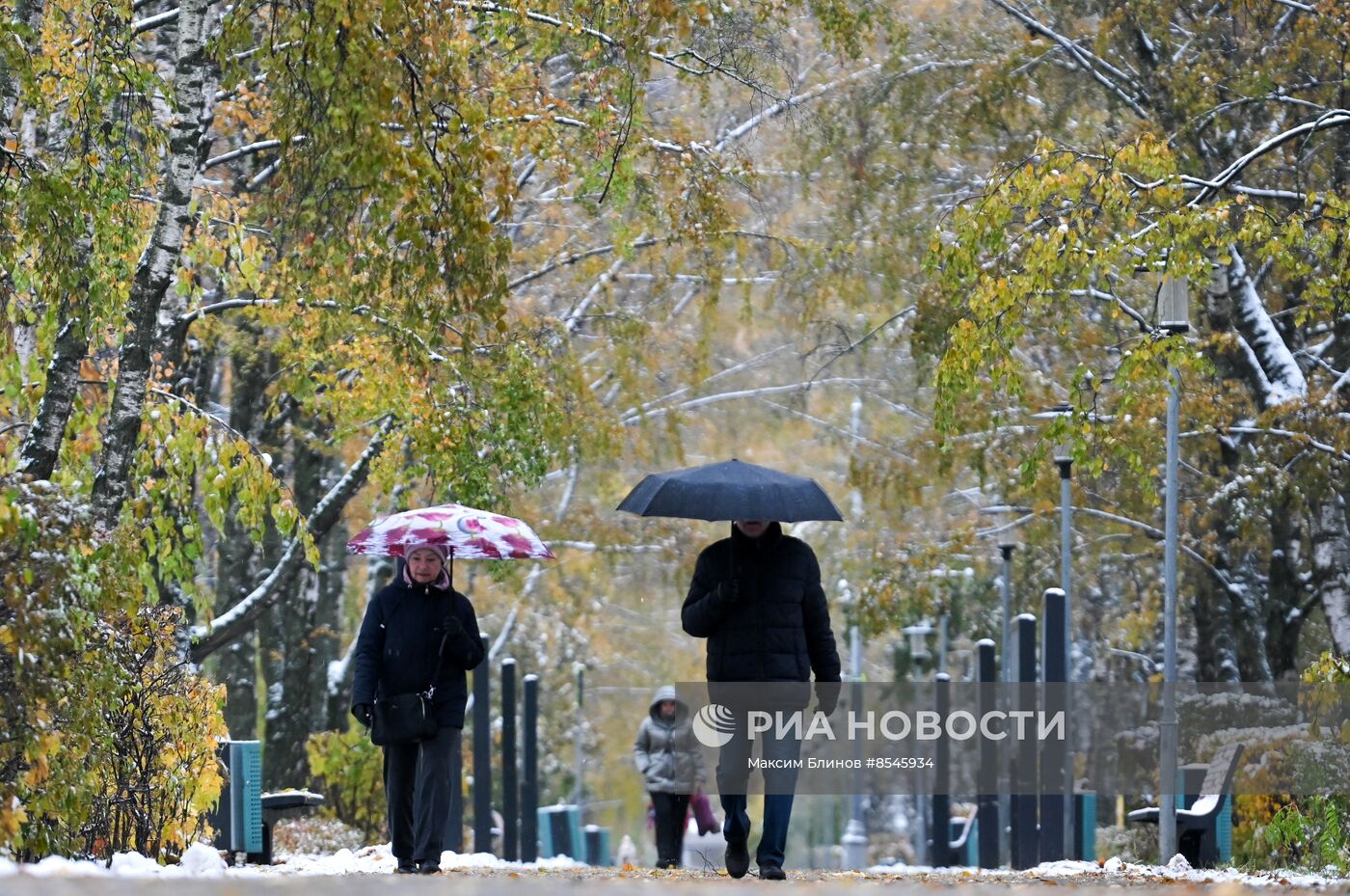 Дождливая погода в Москве