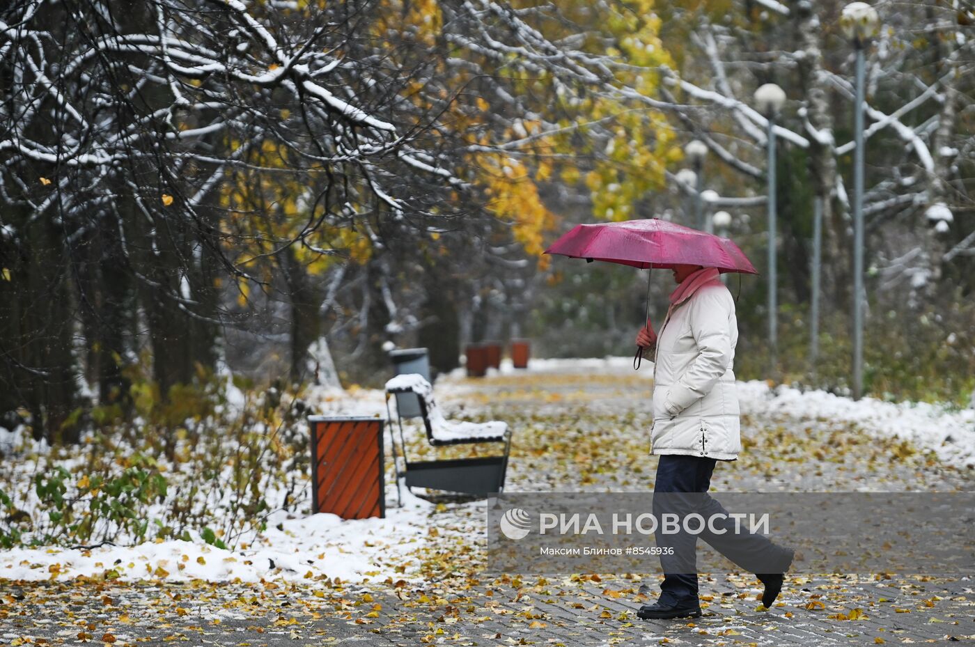 Дождливая погода в Москве