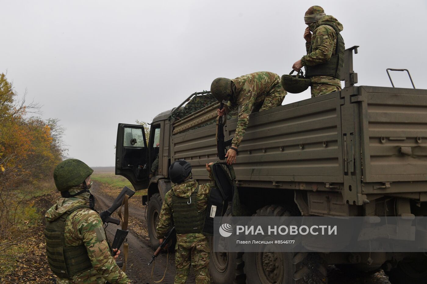 Боевая работа артиллеристов на Запорожском направлении