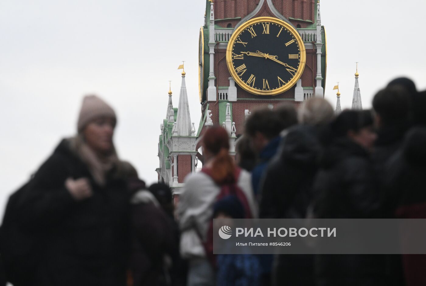 Теплая погода в Москве