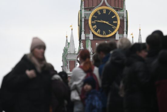 Теплая погода в Москве 