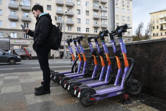 Теплая погода в Москве 