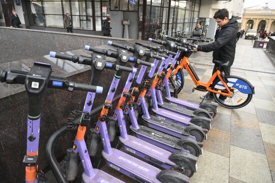 Теплая погода в Москве 